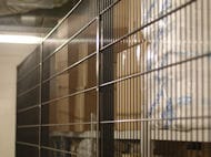 Mesh Fence Cage Used Internal Indoor for Security Protection at Storage Facility Bolton 1